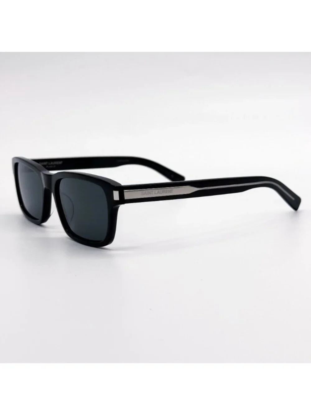 New Saint Laurent Sunglasses SL662 001 Black Square Eyewear